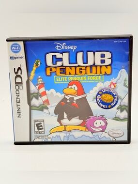 Nintendo DS Club Penguin Elite Penguin Force Game Complete CIB Tested 2008